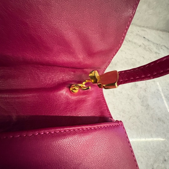 Valentino Garavani Fuchsia Saddle Bag - Picture 5 of 16